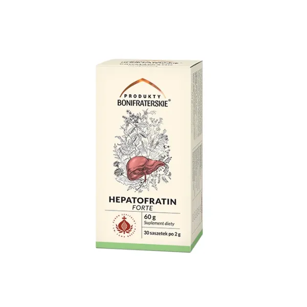 Hepatofratin Forte 30 x 2g Produkty Bonifraterskie