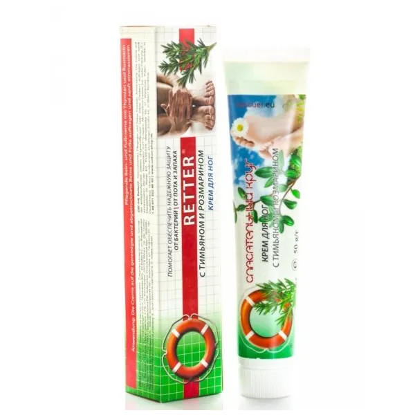 Ratownik nr 61 deo do stóp z rozmarynem  i tymiankiem 50g