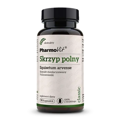 Skrzyp polny 7% krzemionki 90 kaps. Pharmovit