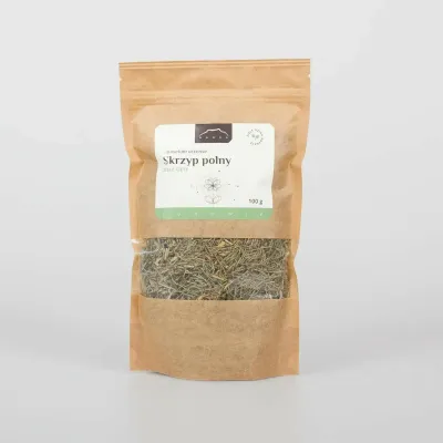 Skrzyp polny ziele cięte dziko rosnące 100g Nanga