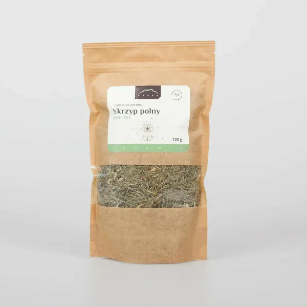 Skrzyp polny ziele cięte dziko rosnące 100g Nanga