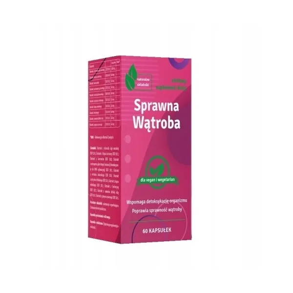 Sprawna wątroba 60 kaps.Pasolek