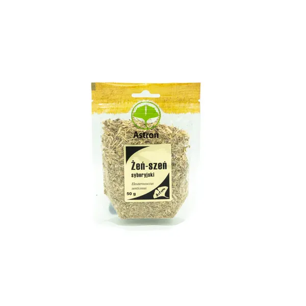 Żeń-szeń syberyjski korzeń cięty 50g Astron