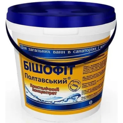 Biszofit Połtawski Koncentrat do kąpieli 1000ml Bish