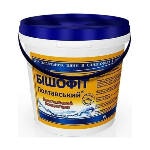 Biszofit Połtawski Koncentrat do kąpieli 1000ml Bish