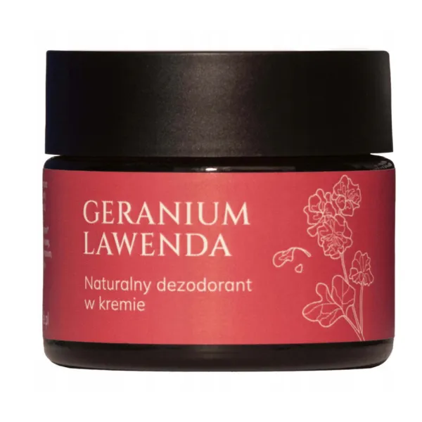 Naturalny dezodorant w kremie GERANIUM LAWENDA  50ml Mglife