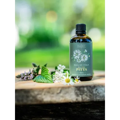Olej ajurwedyjski do ciała Pitta 100ml Prakriti