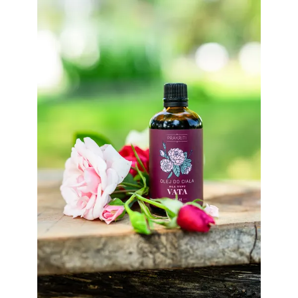 Olej ajurwedyjski do ciała Vata 100 mlPrakriti