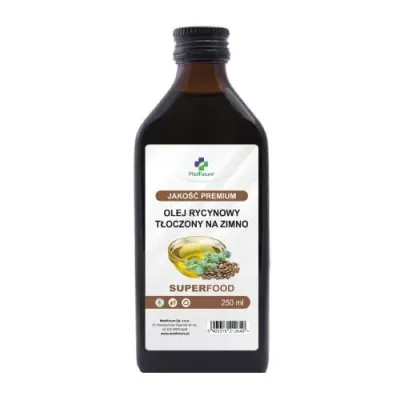Olej rycynowy 250ml Medfuture