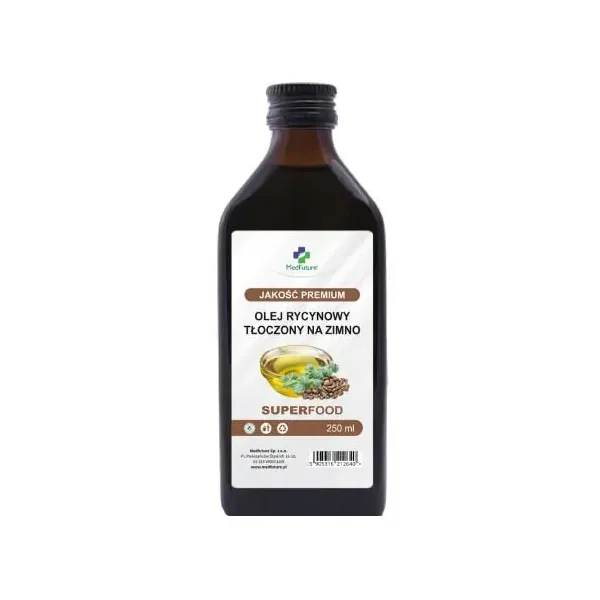 Olej rycynowy 250ml Medfuture