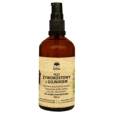 Olej żywokostowy z gojnikiem 100ml Astron