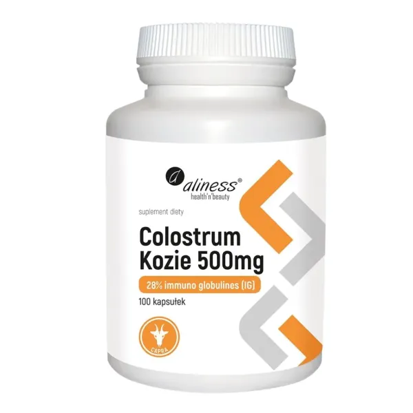 Colostrum Kozie x 100 kaps. Aliness
