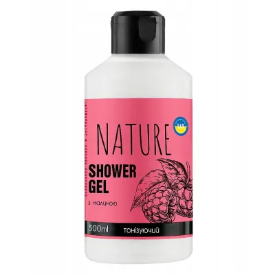 Żel pod prysznic malina 300ml Bioton Nature