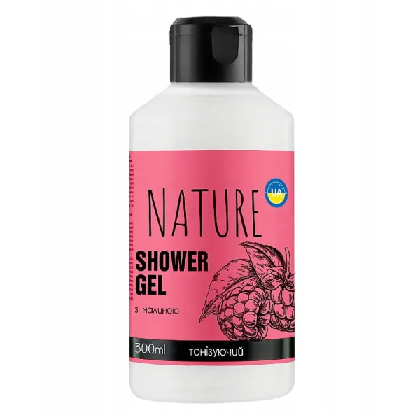 Żel pod prysznic malina 300ml Bioton Nature