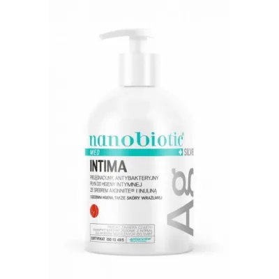 Intima płyd do higieny ze srebrem 500ml Nanobiotic