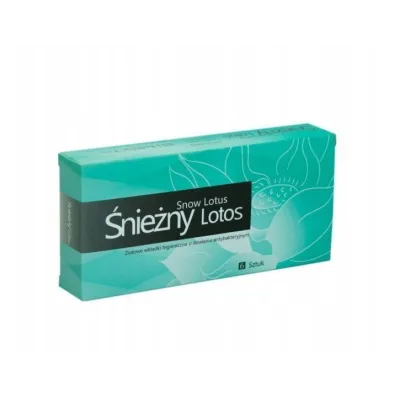 Śieżny Lotos - ziołowe wkładki higiniczke o działaniu antybakteryjnym 6 wkładek