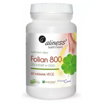Folian 800 ug x 60 tabletek Aliness