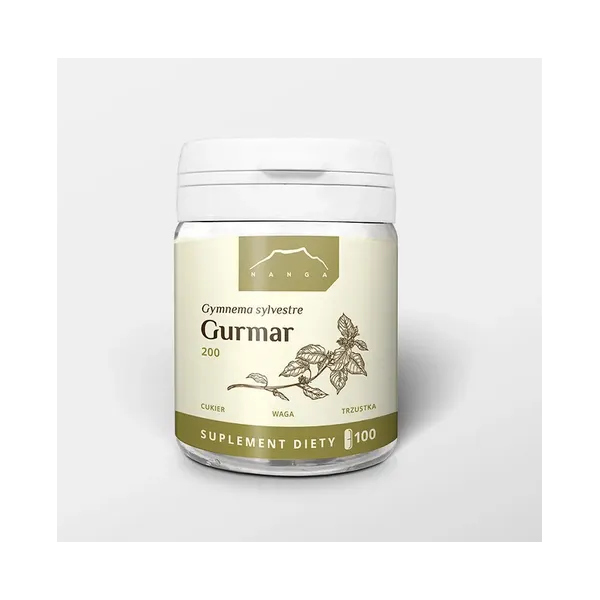 Gurmar 100 Kapsułek x 200mg Nanga