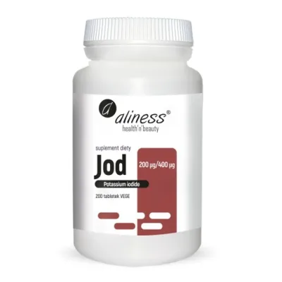 Jod (jodek potasu) 200tabs Aliness