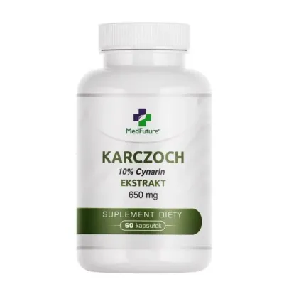 Karczoch Ekstrakt 650mg 60kaps. MedFuture