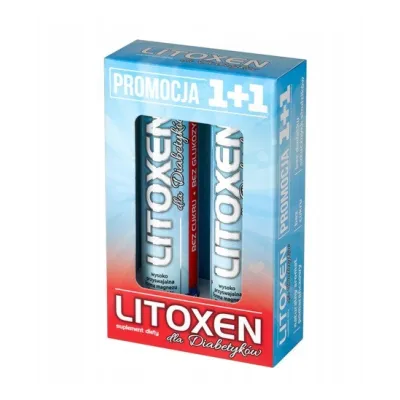 Litoxen dla diabetyków zestaw 1+1 Elektrolity Xenico