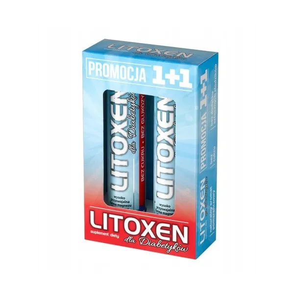 Litoxen dla diabetyków zestaw 1+1 Elektrolity Xenico