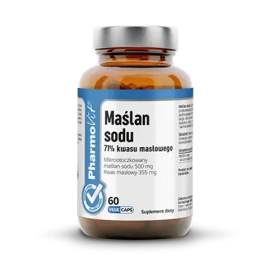 Maślan sodu 71% kwasu masłowego 60 kaps. Pharmovit