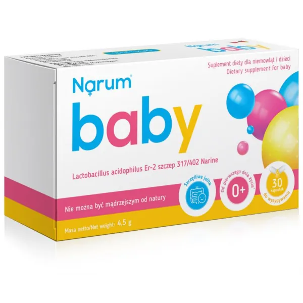 NARUM BABY probiotyk 150mg 30kaps Narine