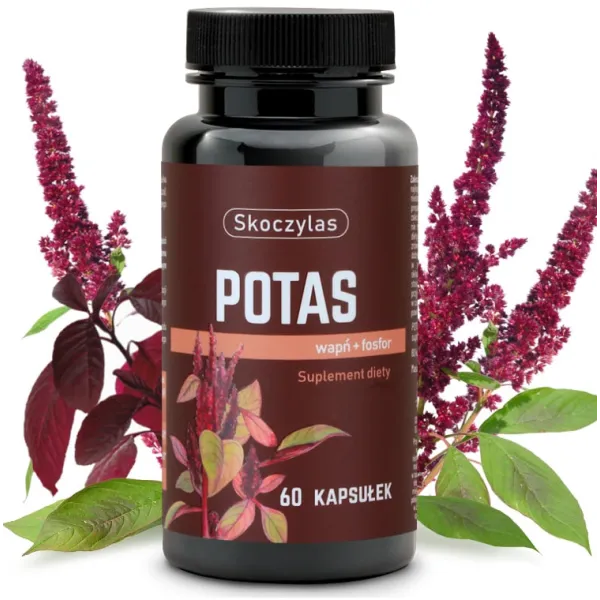 Potas wapń fosfor 60kaps Skoczylas