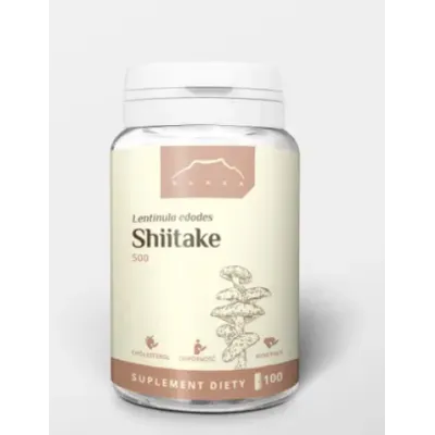 Shiitake ekstrakt 100kaps x 500 mg Nanga