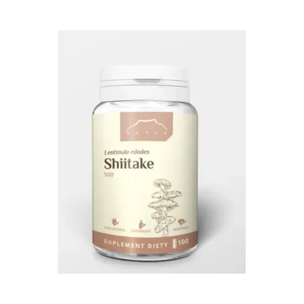 Shiitake ekstrakt 100kaps x 500 mg Nanga