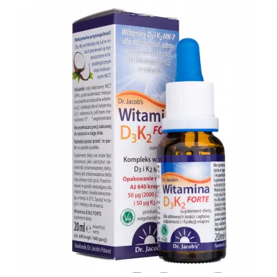 Witamina D3K2 Forte  Dr.Jacobs