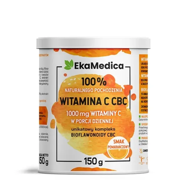 Witamina C CBC pomarańcza 150 g Ekamedica