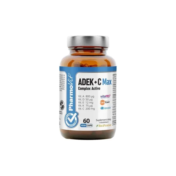 ADEK +C MAX 60kaps Vege Pharmovit
