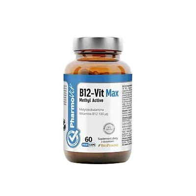 B12 Vit Max Methyl Active 60kaps Pharmovit