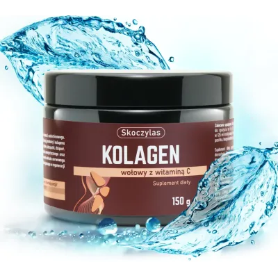 Kolagen wołowy z witaminą C 150g Skoczylas