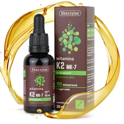 Witamina K2 MK7 w kroplach 30ml Skoczylas