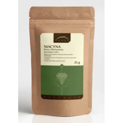 Kwas nikotynowy ( niacyna ) 25g Nanga