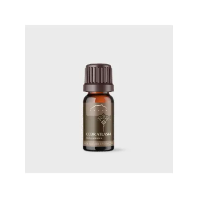 Olejek eteryczny z cedru atlaskiego Nanga 10ml – 100% naturalny, aromatyczny, doskonały do aromaterapii i relaksacji.