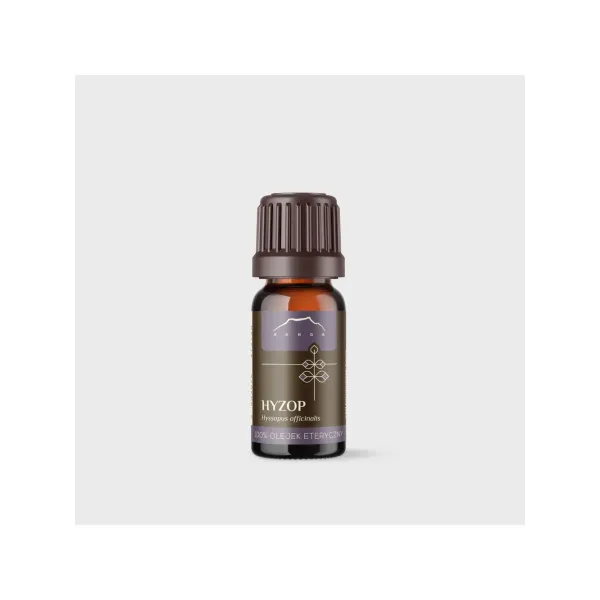 100% Eteryczny Olejek Hyzopowy Nanga 10ml - Naturalny Aromat do Aromaterapii i Pielęgnacji skóry