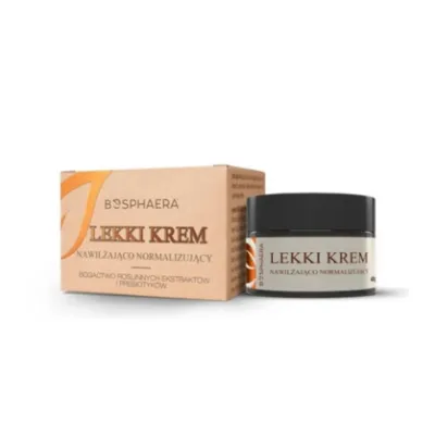 Lekki krem nawilżająco-normalizujący 40g Bosphaera