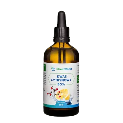 Kwas cytrynowy 50% 100 ml ChemWorld