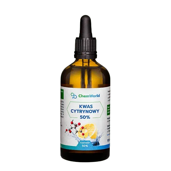 Kwas cytrynowy 50% 100 ml ChemWorld