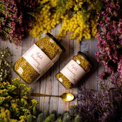 Pyłek pszczeli 500g Miodowy Zakątek