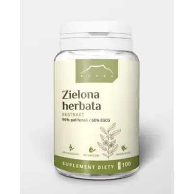 Zielona herbata ekstrakt 100kaps 400mg Nanga