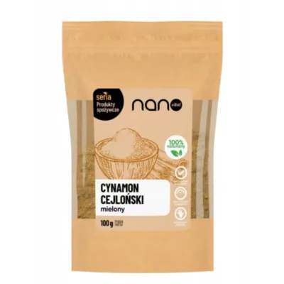 Cynamon Cejloński 100g Nanovital