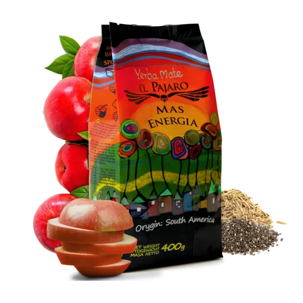 El Pajaro - Mas Energia 400g Yerba Mate
