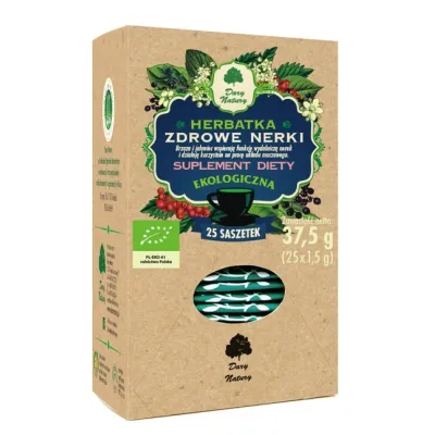 Herbatka Zdrowe nerki EKO 25x1,5g Dary Natury