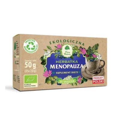 Herbatka Menopauza EKO 25x2g Dary Natury