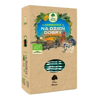 Herbatka Na dzień dobry EKO 25x1,5g Dary Natury